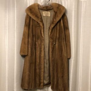 Pollack’s 1960’s Vintage Full Length Mink Fur Coat